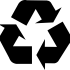 Black Recycling Symbol (U+267B) Black Recycling Symbol (U+267B)
